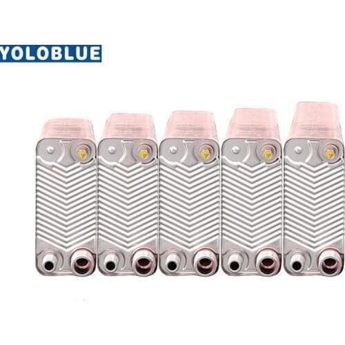 32 Plates stainless steel heat exchanger Brazed plate type water heater SUS304