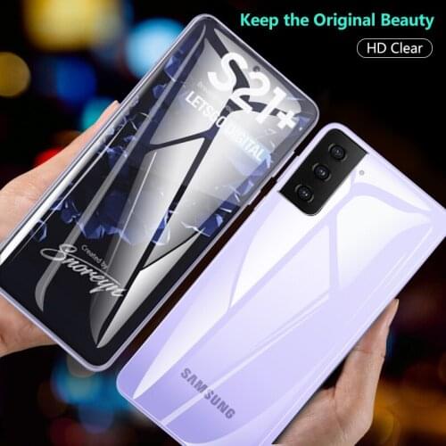 10pcs Front and back Film For Samsung Galaxy S21 Plus 5G Screen Protector S21 Ultra Full Cover Nano Hydrogel Film Not Glass