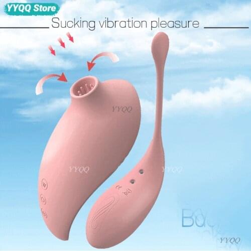 Female Clitoris Sucker Vibrator Love Egg Licking Nipple Sucking Vagina Clit Stimulator Electric Masturbation Device Sex Toys