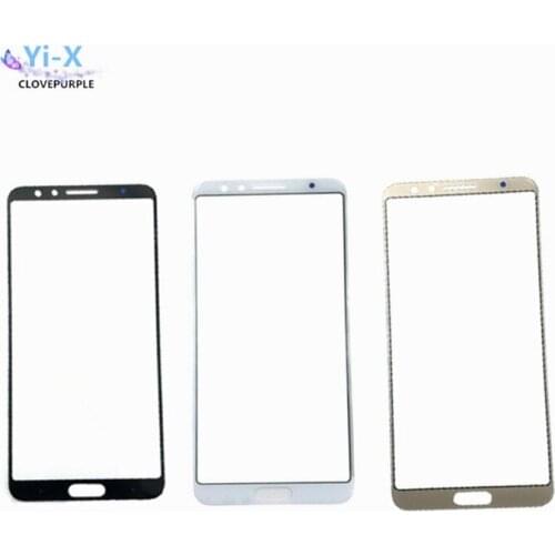 10pcs/lot New Touch Screen Glass Lens For Huawei Nova 2S Nova2S Front Outer Glass Lens Replacement Parts (No Digitizer)