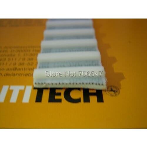 Free Shipping Inch Trapezoid L timing belt L-150 Width=38.1mm L open synchronous belt PU with steel core L belt pulley 10Meters