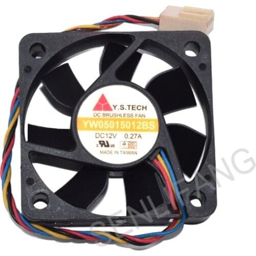 Well Tested For Y.S.TECH YW05015012BS DC12V 0.27A Four Pins DC Brushless Fan