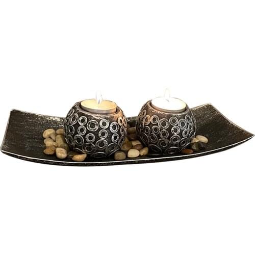 HOUSEEN Sets Of Decorative Candlesticks