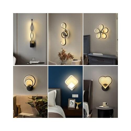 Lamparas de techo colgante moderna nordic decoration home stone wood rope corridor wall lamp bedroom bedside bedroom wall lamp