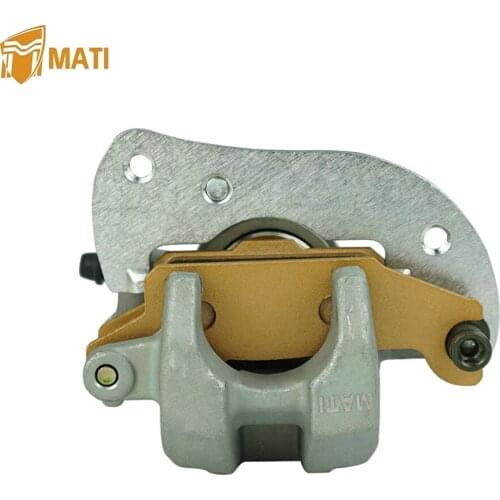 Mati For ATV Yamaha Grizzly 550 700 YFM550 YFM700 YFM 550 700 Rear Left Brake Caliper with Pads Replacement 3B4-2580V-11-00