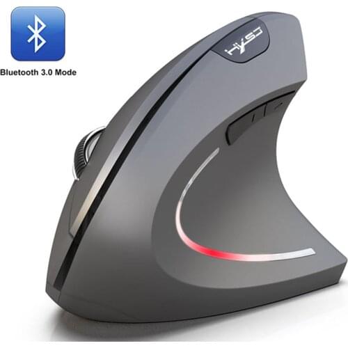 Mouse Bluetooth 3.0 Gaming Mouse Ergonomic Optical Bluetooth Mause For Laptop Computer Vertical Mice 2*AAA batteries