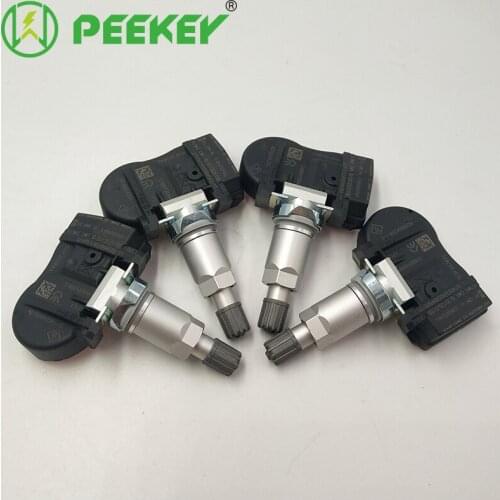 PEEKEY 4pcs TPMS Tire Pressure Sensor 433MHZ 40700-0435R 407003743R For Renault Megane For Laguna For Latitude 407000435R