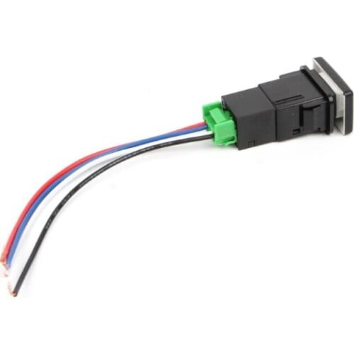 DC12V Front Fog light Push Switch 4 Wire Button For Toyota Camry Prius Corolla Wholesale Drop Ship