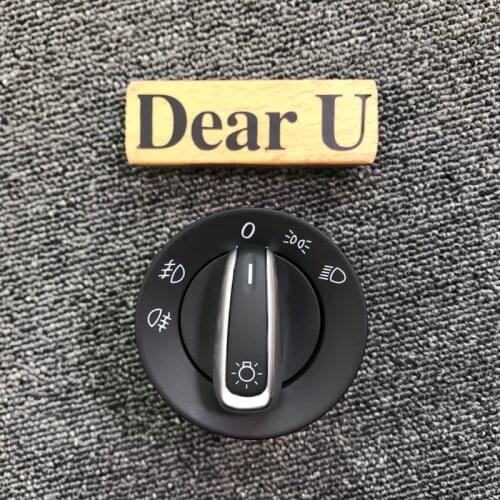 JEAZEA 5ND941431A 3C8941431C 1K0941431 Headlight Switch Control For VW Golf GTI Jetta MK5 MK6 Passat B6 Tiguan Touran Caddy
