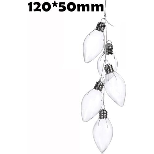 Promotion - DIY Paintable Home Event Garden Glass Christmas Decoration Ornament, 50*120mm Glass Eggs
