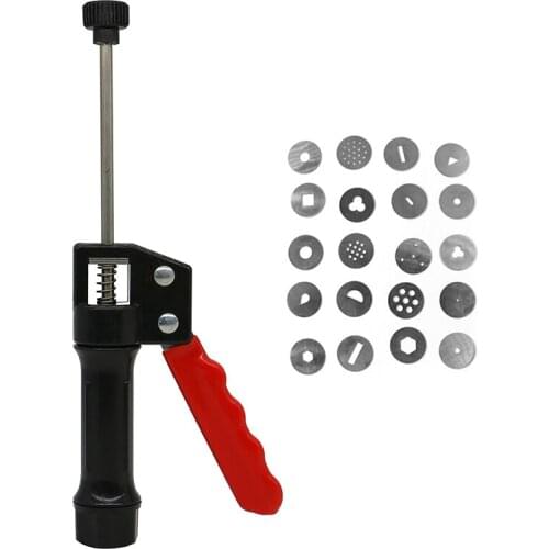 DIY Craft Pottery Clay Extruder Fondant Cake Slime Pastry Gun Modeling Tool Sets Hand Milking Machine Kitchen Helper