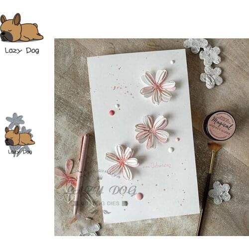 Flower Grass Series Metal Cutting Dies Scrapbooking Stencil Decorative Craft Embossing Die Cuts Card Making New Dies For 2020