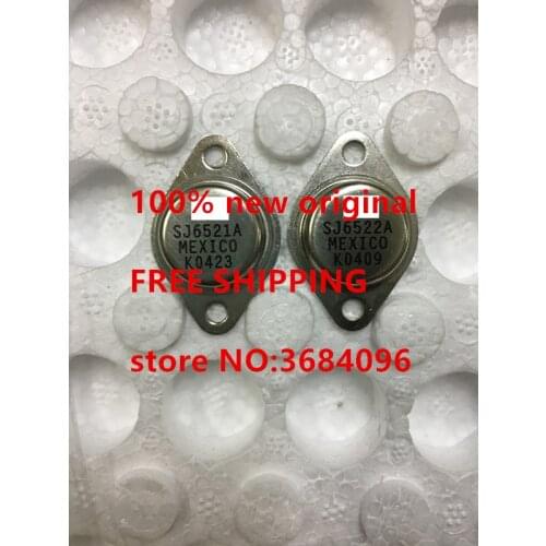 SJ6521A SJ6522A NEW free shipping TO-3 5pair-50pair/LOT