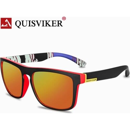QUISVIKER Brand Design Polarized SunGlasses Men Women Outdoor Sport Goggles Driving Eyewear UV400 Retro Vintage Sun Glasses