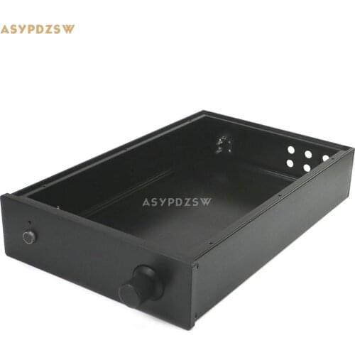 WA3 Aluminum Enclosure Preamp amplifier Pwoer amplifier chassis/box size 363*236*70mm