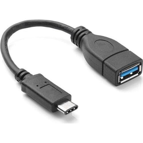 High quality black white 0.1M USB3.1 Type C data transfer line high speed Type-C male to female USB 3.0 OTG USB connection cable