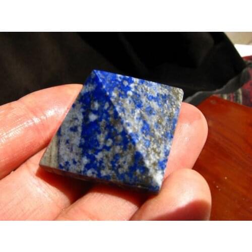 30g natural lapis lazuli quartz crystal pyramid Promotions- free shipping