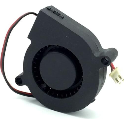 Silent blower 2P 12V 5cm Humidifier centrifugal blower cooling fan Wind turbine 2pcs