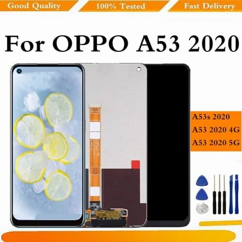 LCD For OPPO A53 2020 CPH2127 LCD Display Touch Screen Digitizer Assembly Replacement Parts For OPPO A53s 2020 Display