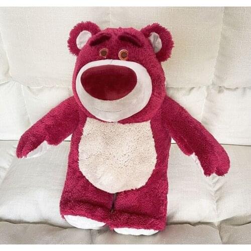 Toy Story Lotso Huggin Bear Plush toys Strawberry Bear Stuffed Super Soft Kids Doll for Children Gift with Strawberry smell