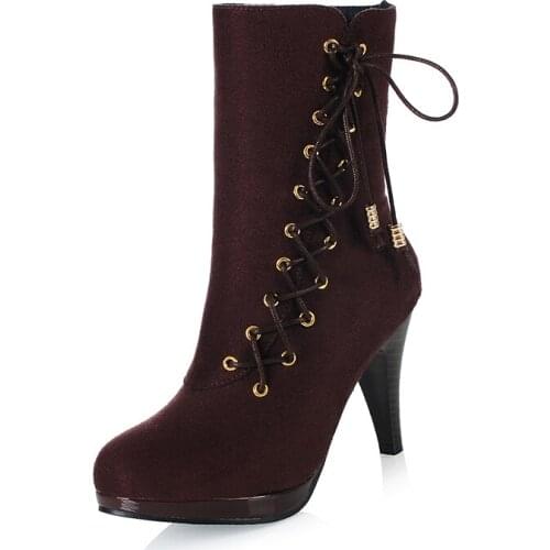 Big Size Simple and personalized decorative boots boots women shoes ankle boots for women ladies boots shoes woman winter