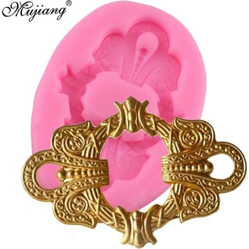 3D Belt Buckle Relief Cake Decorating Tools DIY Cake Border Silicone Mold Fondant Chocolate Candy Gumpaste Molds Kitchen Baking