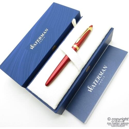 Waterman Ici Et La Red GT Roller Pen | İsme Special Pen | Gift Pen