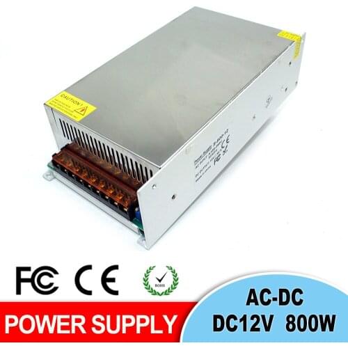 Lighting Transformers DC12V DC18V DC4V DC30V DC36V DC42V DC48V DC60V 800W Power Supply For LED Light CCTV CNC ROuter Stepper