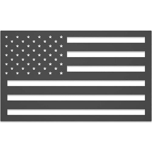 Universal Thickened American Flag Car Sticker Car Metal 3D Flag Decorative Sticker Auto Styling Decals for Car Truck SUV