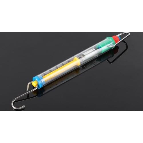 Newton Force Meter Spring Scale 5N 500g Dual Scale Labeled Balance Dynamometer