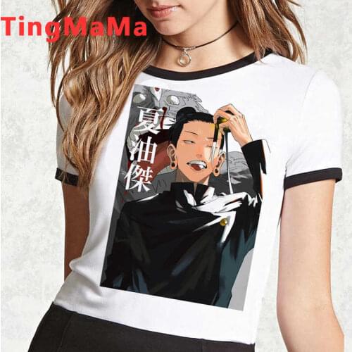Jujutsu Kaisen Gojo Satoru Yuji Itadori tshirt summer top male kawaii tumblr japanese vintage harajuku kawaii clothes kawaii