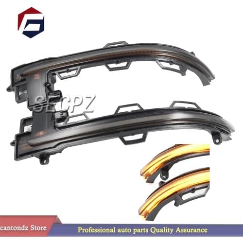 Smoked Side Mirror Sequential Turn Signal Light For BMW X3 F25 X4 F26 X5 F15 X6 F16 2014-2018 LED Dynamic Turn Signal Light