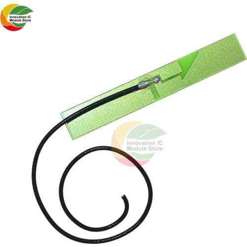 Ziqqucu WIFI 2.4G 3dbi PCB Antenna IPX IPEX WLAN Laptop Bluetooth Zigbee Antenna Wireless Module 802.11 b/g/n PCB Board