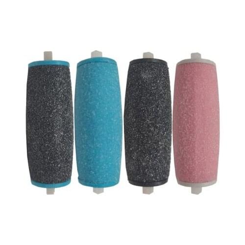 10Pcs/Pack Replacement Roller Heads For Scholls Velvet Smooth Electric Foot File Express For Pedi Skin Remover With (No Package)