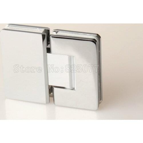 2PCS Luxury Copper 180 Degree Hinge Glass Shower Door Hinge For Home Bathroom Hardware JF1460