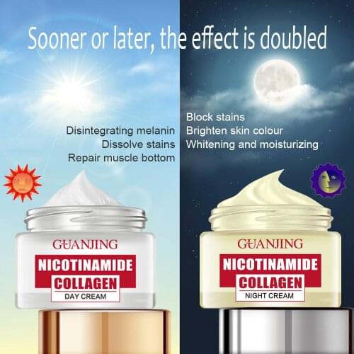 50ML Niacinamide day and night cream set and desalting skin care repairing moisturizing cream skin care products skin care
