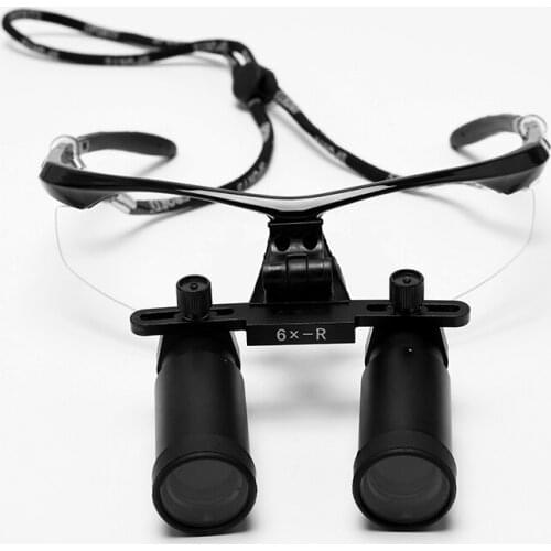 6XR Loupe Binocular Medical Surgical Glasses