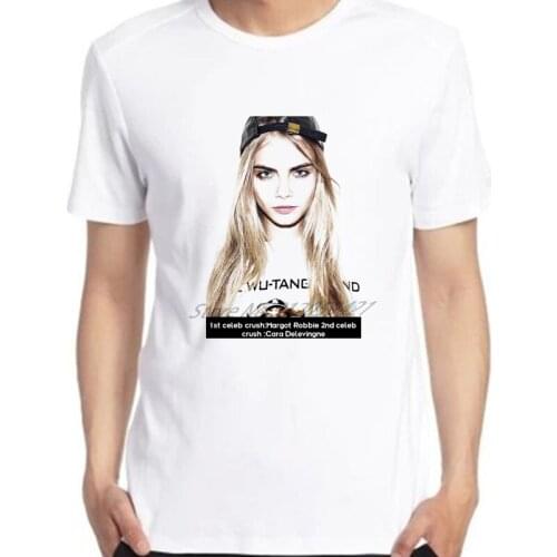 CARA DELEVINGNE Print graphic Oversized T Shirt Men Short Sleeve Shirt Cool Tees Tops Harajuku Streetwear Men clothing