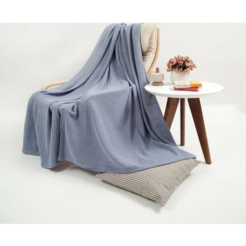 Cotton Thread Blanket Pure Cotton Summer Office Nap Blanket Sofa Cover Piano Dustproof Cover