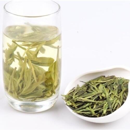 China Famous Super quality Dragon Well teaSpring West Lake Longjing Natural Chinese Green Tea Long Jing tea for health care