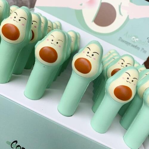 Creative Sponge Avocado Squishy Gel Pen Signature Squeeze Pen Escolar Papelaria School Office Supply Promotional Gift