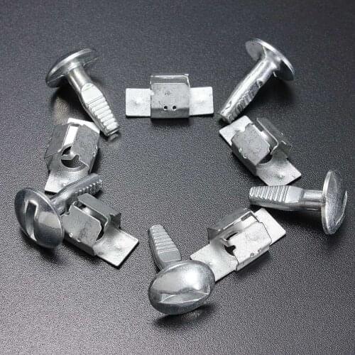 5 Pairs Engine Undertray Fixing Cover Clips For Peugeot 206 207 406 407 806 807 703018 703016