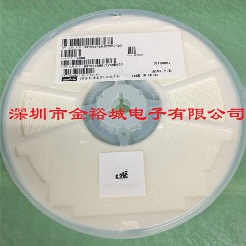 Chip Monolithic Ceramic Capacitors GRM188R60J226MEA0D 0603 22uF 6.3V ±20% Tolerance X5R SMT 188 226 22U 10UF 106 105 225 475 46