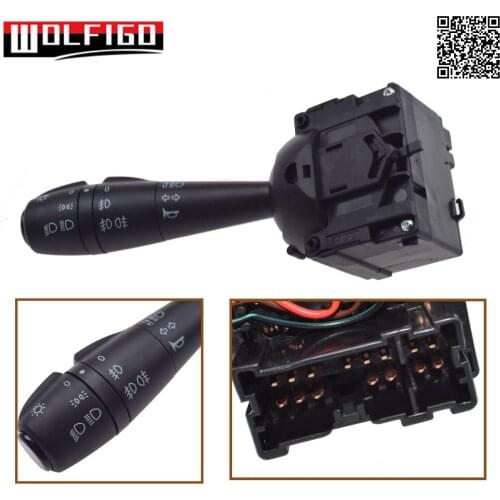 Steering Column Switch with Horn for Renault Dacia Dokker Lodgy Logan Sandero 255400337R,25 54 003 37R, 255401301R, 8201167988