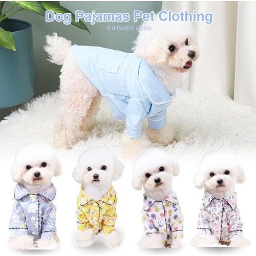 Luxury Clothes for Dog Fashion Dog Pajamas Pet Clothing for Small Medium Dogs Clothes Coat Yorkies Chihuahua Bulldogs Jacket