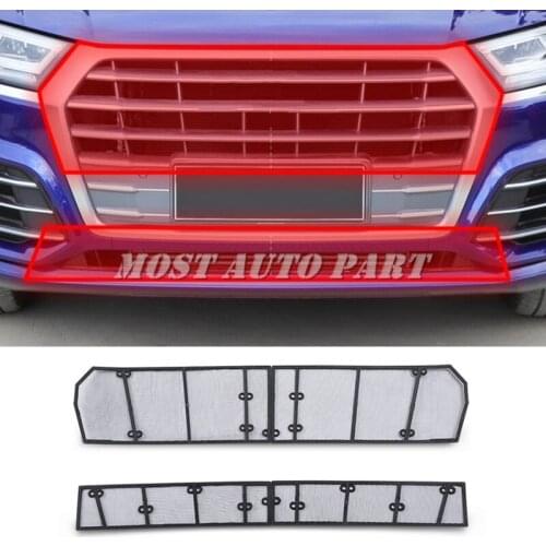 Front Grille Insert Mesh Insect Mesh Screen Fit For Audi Q5 2017-2021 Car accesories interior Car decoration