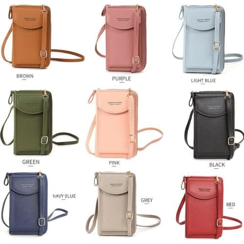 Bags for Women 2020 New Shoulder Messenger Bag Mini Mobile Phone Bag Fashionable Multi-function Card Bag Young Ladies Wallet
