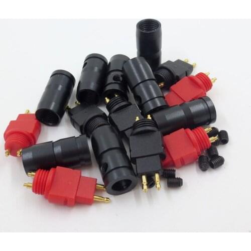 ZSFS 24K Gold plated Plugs adapter connector for DIY Cables HD650 HD600 HD580 HD25 sp headphones parts