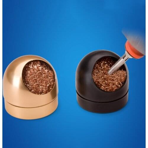 1PC Copper Reusable Cleaning Ball Wire Soldering Solder Iron Tip Sponge Balls Soldering Solder Iron Tip Cleaner Kitchen Tool