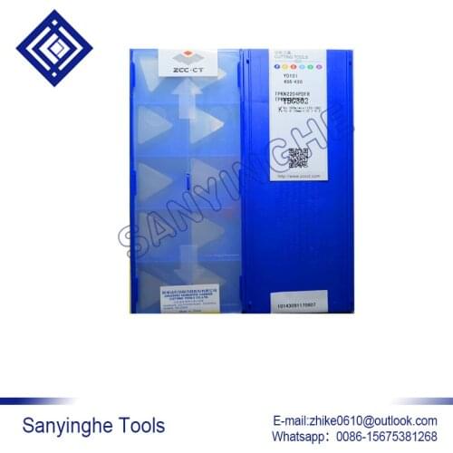 Free shipping high quality 10pcs/lots YD101 TPKN2204PDFR cnc carbide turning inserts